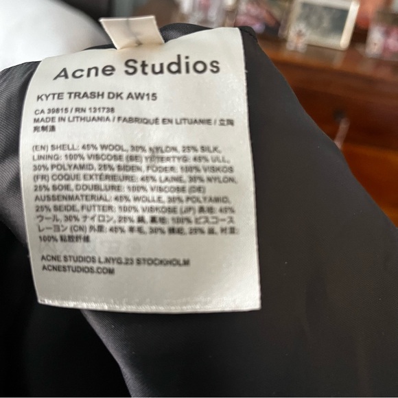 Acne Kyte Wool/Silk Blend Mini - Picture 8 of 8